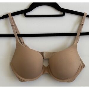 Victoria's‎ Secret T-Shirt Push Up Full Coverage Tan Women's Size 32C Fast Ship